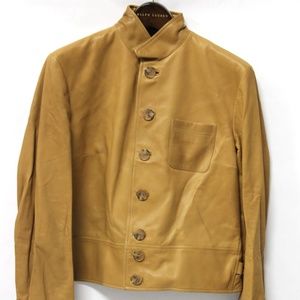 Women's Ralph Lauren Leather Jacket, (NT1281) Sz 6